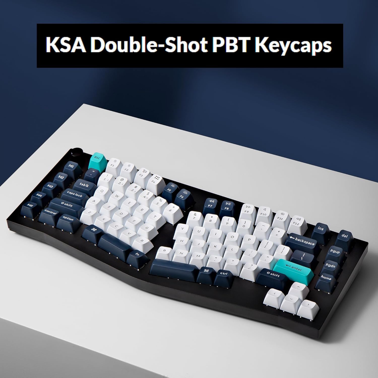 Keychron Q10 Max Custom Knob Mechanical Keyboard, Alice 75% Layout